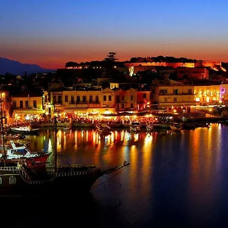 Sea View Cozy Studio Near Center Of Rethymno Town Exterior foto