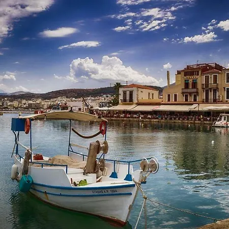 Sea View Cozy Studio Near Center Of Rethymno Town Exterior foto