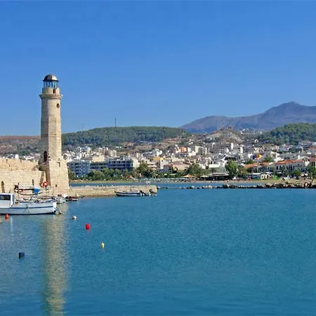 Sea View Cozy Studio Near Center Of Rethymno Town Exterior foto