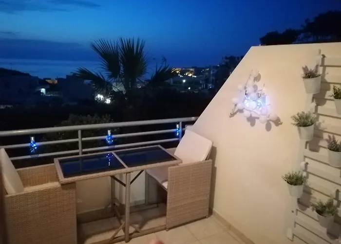 Sea View Cozy Studio Near Center Of Rethymno Town